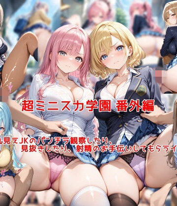 私はいつでもここにいる❤超ミニスカ学園 番外編〜パンツ丸見えJKのパンチラ観察したり、見抜きしたり、射精のお手伝いしてもらうイラスト集〜 制服評価/レビュー5.00
